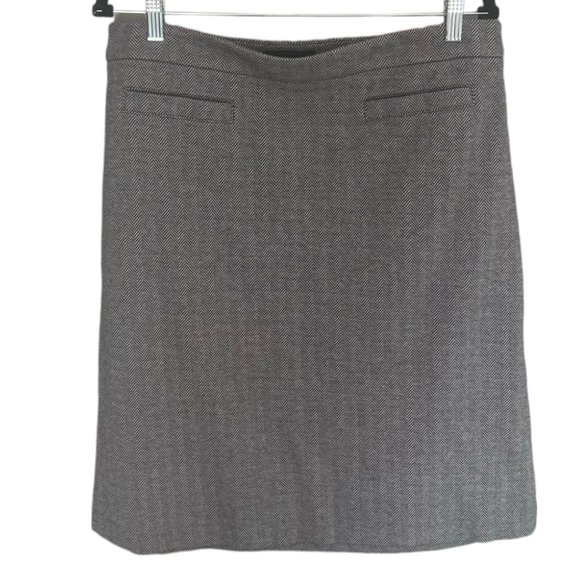 Women's Talbot's Classic Pull On‎ Chevron Skirt Size 12 - Picture 2 of 4
